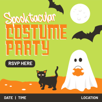 Halloween Costume Party Instagram Post Image Preview