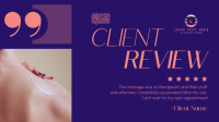 Spa Client Review Video