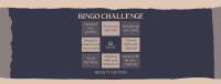 Beauty Bingo Challenge Facebook Cover