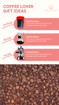 Coffee Gift Guide Instagram Story