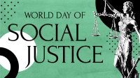 World Day Of Social Justice Animation