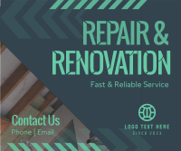 Repair & Renovation Facebook Post