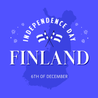 Independence Day For Finland Linkedin Post Design