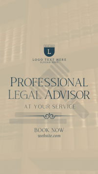 Legal Advisor At Your Service Video