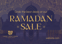 Biggest Ramadan Sale Postcard