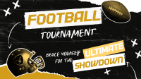 Grunge Football Tournament Video Design