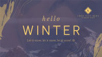 Winter Greeting Video