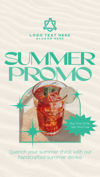 Modern Summer Promo Facebook Story