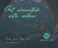 Hiking Nature Facebook Post