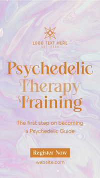 Psychedelic Therapy Training Instagram Story