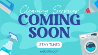 Coming Soon Cleaning Services Video