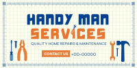 Handyman Services Twitter Post