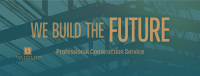 Professional Construction Service Facebook Cover Image Preview