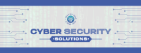 Innovative Cyber Security Facebook Cover Design