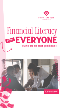 Financial Literacy Podcast Instagram Reel