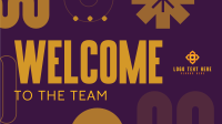 Corporate Welcome Greeting Facebook Event Cover Design