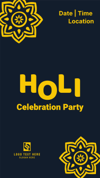 Holi Fest Get Together Facebook Story