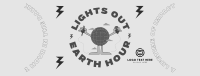 Earth Hour Lights Out Facebook Cover