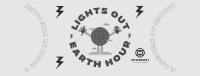 Earth Hour Lights Out Facebook Cover Image Preview