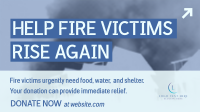 Fire Victims Support Animation