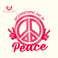 Peace Day Symbol Instagram Post