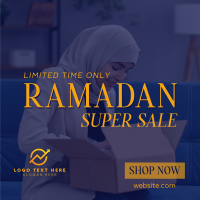 Ramadan Shopping Sale Linkedin Post