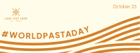 Flowy World Pasta Day Facebook Cover Design