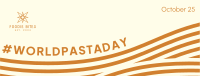 Flowy World Pasta Day Facebook Cover Image Preview