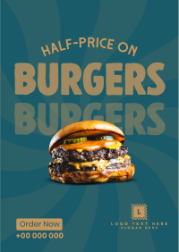 All Hale King Burger Flyer