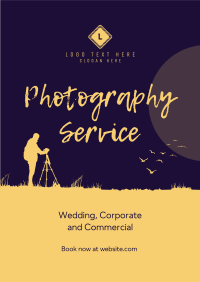 Professional Photographer  Flyer