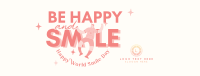 Be Happy And Smile Facebook Cover