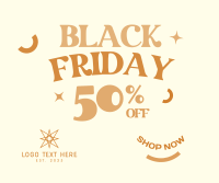 Black Friday Sale Facebook Post Design