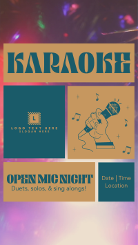 Karaoke Open Mic Instagram Reel Image Preview