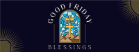 Good Friday Blessings Facebook Cover Design