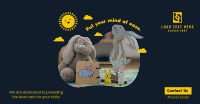 The Teddy and Bunny Facebook Ad