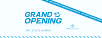 Grand Opening Modern Grunge Facebook Cover Image Preview