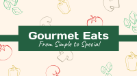 Gourmet Eats YouTube Banner