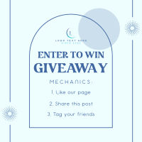 Giveaway Entry Instagram Post Design