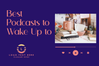 Morning Podcast Pinterest Cover