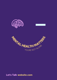 Mental Health Matters Poster