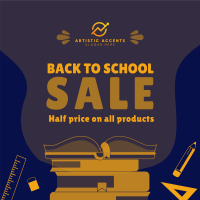 Back To School Discount Instagram Post