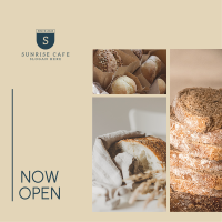 Now Open Bakery Instagram Post Image Preview