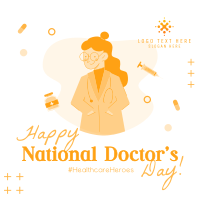 Doctors' Day Celebration Linkedin Post