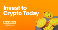 Invest to Crypto Facebook Ad