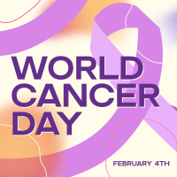 Gradient World Cancer Day Instagram Post