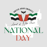 Simple UAE Day Instagram Post Design