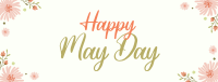 May Day Spring Team Facebook Cover Design