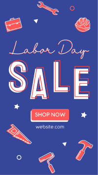 It's Sale This Labor Day Instagram Story