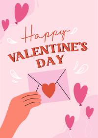 Valentines Day Greeting Flyer