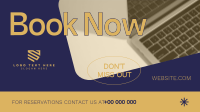 Minimalist Booking Reservation Animation